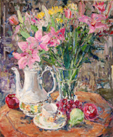 Lillies and Fruit