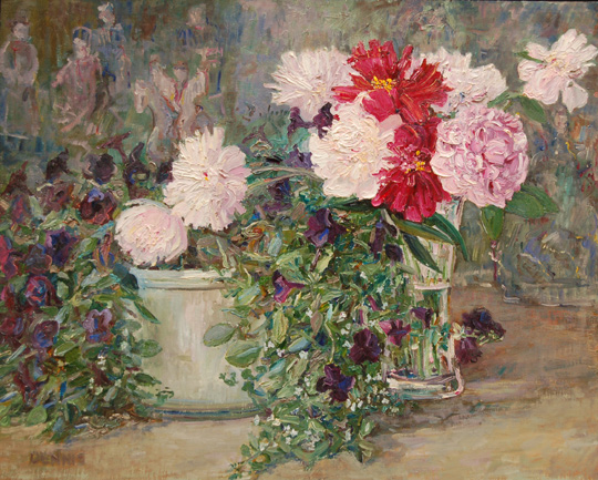 Peonies and Petunias