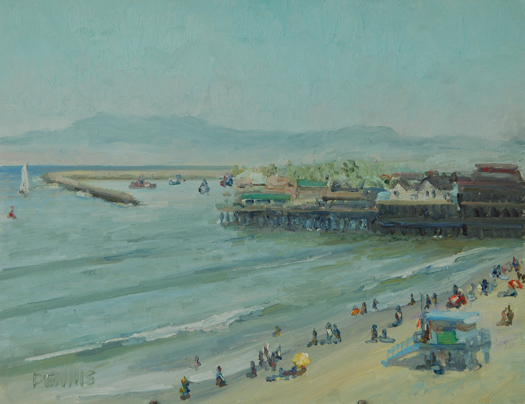 Beach, Pier and Harbor