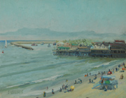 Beach, Pier and Harbor